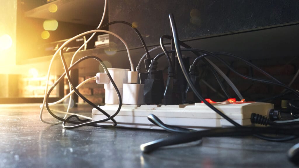 overloaded powerboard